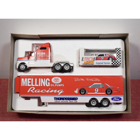 Melling Racing Semi Truck & Stock Car 1/64 Scale - Picture 1 of 5